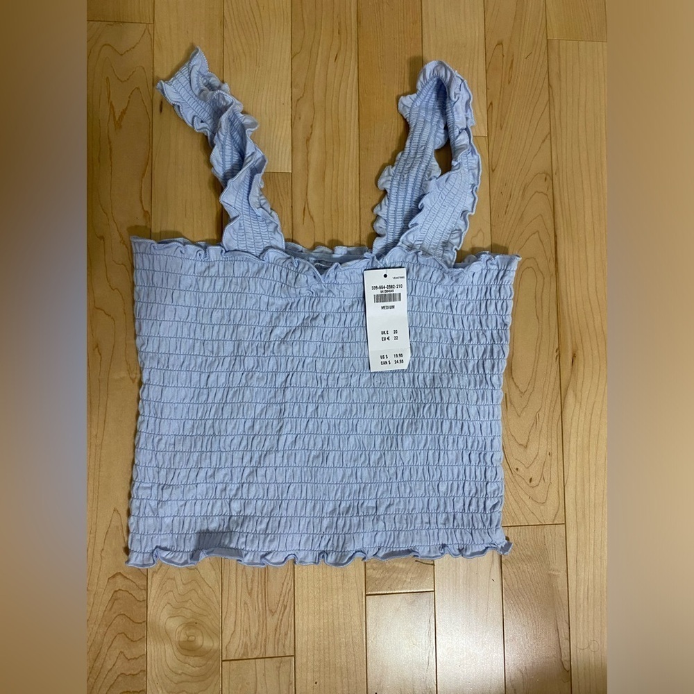 Hollister Ruffle Tank Top SIZE  Medium